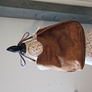 New with Tags Faux Suede Banana Republic Factory Bag